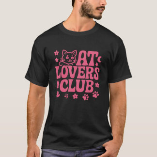 T-shirt cadeau pour club de amateurs de chats