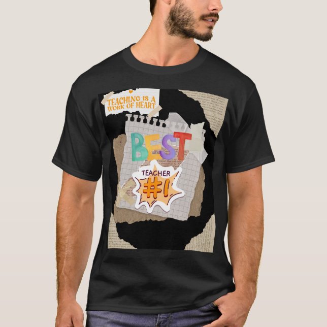 T-shirt cadeau pour enseignant (Devant)