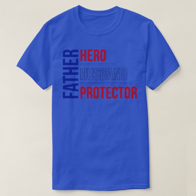 T-shirt Cadeau Pour Fête des pères (Design devant)