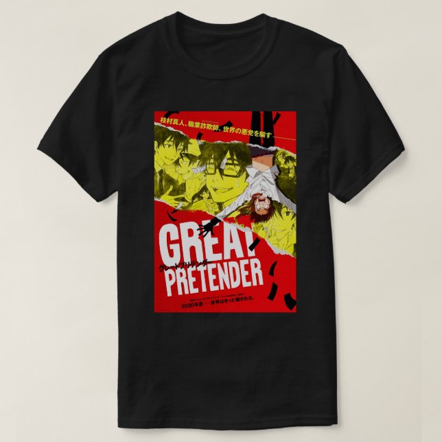 T-shirt Cadeau Pour Hommes Anime Grand Pretender Anime Che (Design devant)