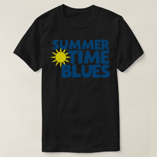 T-shirt Cadeau Pour Hommes Blues D'Été Eddie Cochran Citat (Design devant)