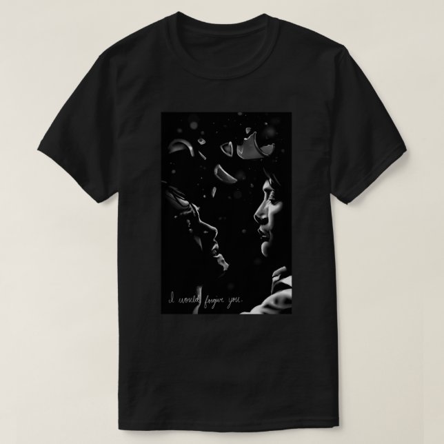 T-shirt Cadeau Pour Hommes Mikkelsen Danois Mads Actor Awe (Design devant)