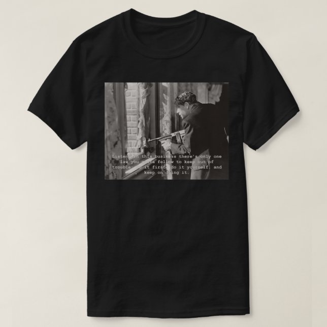 T-shirt Cadeau Pour Hommes Stanwyck Drama Barbara Actrice  (Design devant)