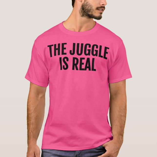 T-shirt cadeau pour jongleur de cirque (Devant)