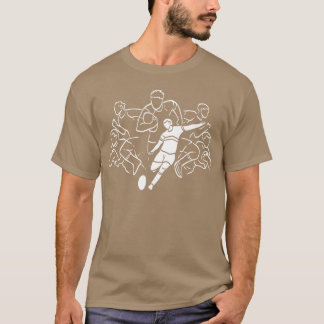 T-shirt Cadeau pour joueuses de rugby universitaires