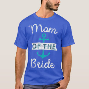 T-shirt Cadeau pour la mère de la mariée, maman amusante, 