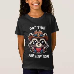 T-Shirt Cadeau pour l'amour de Raton Laveur avec ce Yee Ho