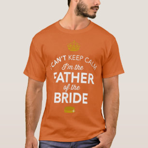 T-shirt Cadeau pour le Père de la Mariée Vêtement Mariées 