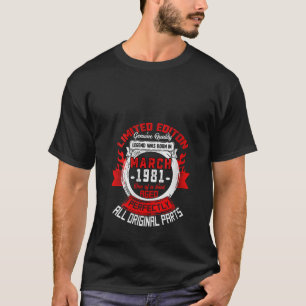 T-shirt Cadeau pour les 42 ans d'une femme Légendes nées e