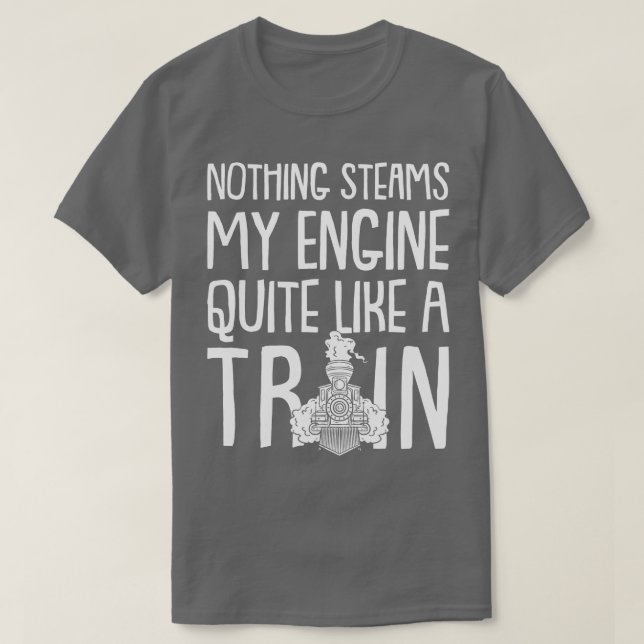 T-shirt Cadeau Pour Les Amateurs De Train Drôle Cadeaux De (Design devant)