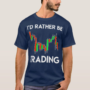 T-shirt Cadeau Pour Les Commerçants Qui Aiment Trading Sto