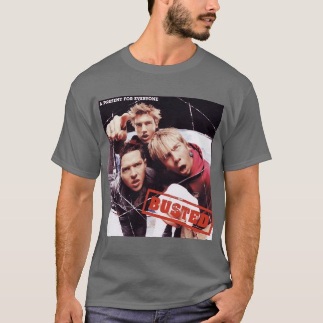 T-shirt Cadeau pour les fans de Busted (Devant)