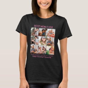 T-shirt Cadeau Pour Meilleure Maman Toujours Famille Photo
