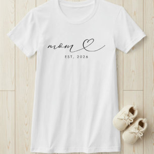 T-shirt Cadeau pour nouvelle maman 'Maman a établi le scén
