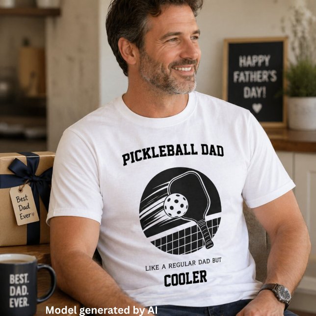 T-shirt Cadeau pour papa de pickleball -  (Créateur téléchargé)