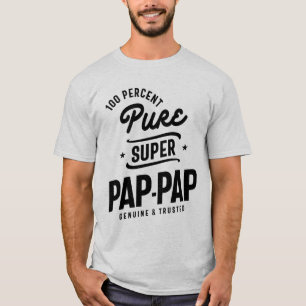 T-shirt Cadeau pour PapPap Pure Super Pap-Pap