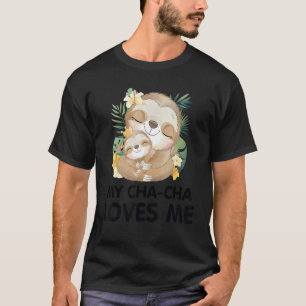 T-shirt Cadeau pour petit-fils petite-fille Paresseux Mon