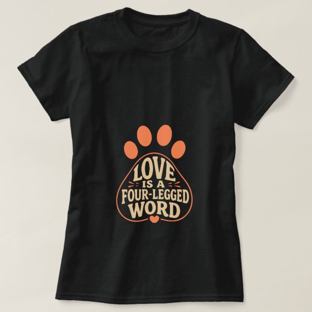 T-shirt cadeau pour propriétaire d'animal avec typ (Design devant)