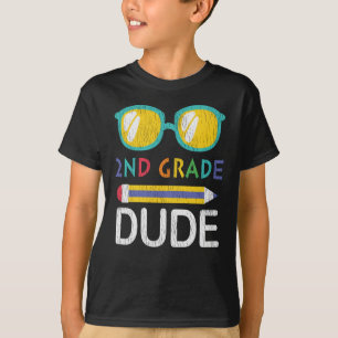 T-shirt Cadeau pour un élève de 2e année pour la rentrée d