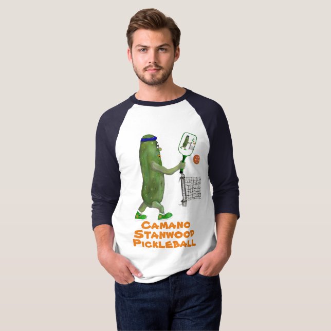 T-shirt Cadeau pour votre joueur de Pickleball préféré! (Devant entier)