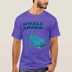 T-shirt Cadeau Requin Baleine Protéger les Animaux Marins