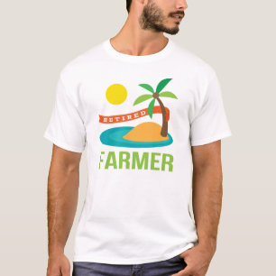 T-shirt Cadeau retiré d'agriculteur