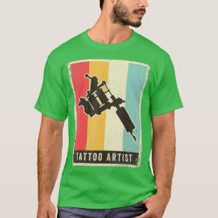 T-shirt Cadeau rétro Artiste de tatouage vintage