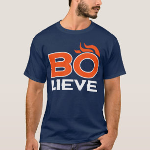 T-shirt Cadeau Retro Denver Bolieve Football Broncos Bo Ni