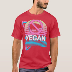 T-shirt Cadeau Rétro Végétalien Végétalisme Végétarien1