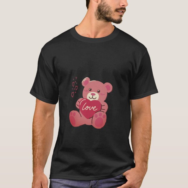 T-shirt Cadeau romantique de la Saint-Valentin (Devant)
