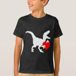 T-shirt Cadeau Saint-Valentin Amour de Raptor Dino Raptor