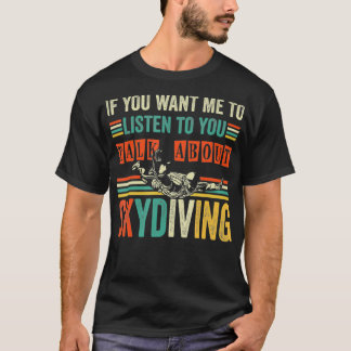 T-shirt Cadeau Skydiver