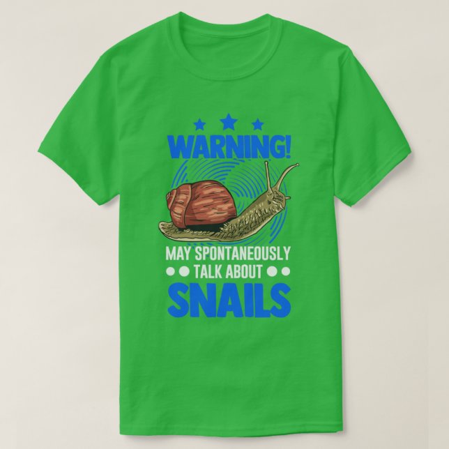T-shirt Cadeau Snail comestible9 (Design devant)