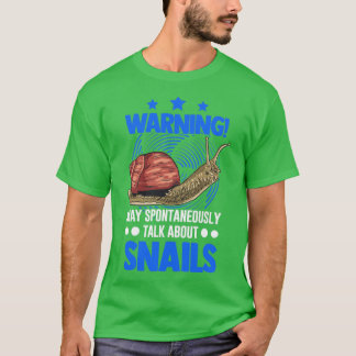 T-shirt Cadeau Snail comestible9