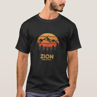 T-shirt Cadeau souvenir rétro vintage du parc national de