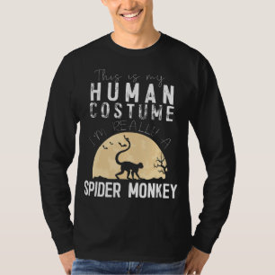 T-shirt Cadeau Spider   Araignée costumée humaine d'Hallow