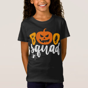 T-Shirt Cadeau Spider Boo Squad - Citrouille Spider Hall
