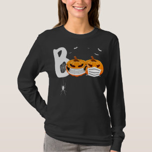 T-shirt Cadeau Spider Citrouilles d'Halloween en train de