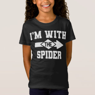 T-Shirt Cadeau Spider I'm With The Spider Costume Matchi