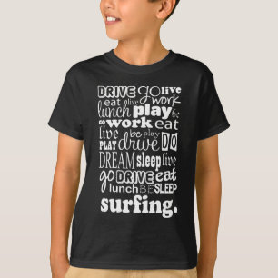 T-shirt Cadeau surfant