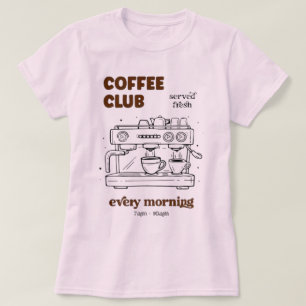T-shirt Cadeau Tendance pour les Amoureux du Café