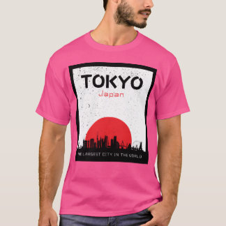 T-shirt Cadeau Tokyo la plus grande ville du monde