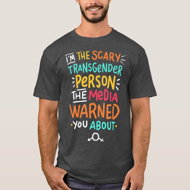 T-shirt Cadeau transgenre pour la journée LGB (Devant)
