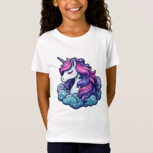 T-Shirt Cadeau Unicorn Arc En Ciel Cute Pour Unicorn Belie
