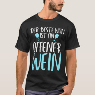 T-shirt Cadeau Verre Vin