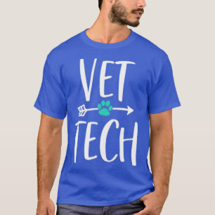 T-shirt Cadeau Vet Tech Pour Diplôme Vétérinaire