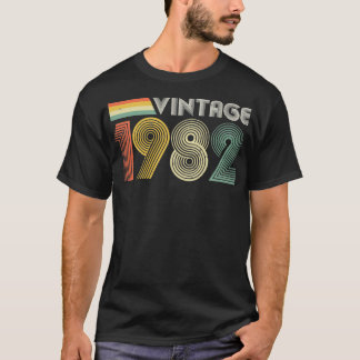 T-shirt Cadeau vintage 1982 40e anniversaire