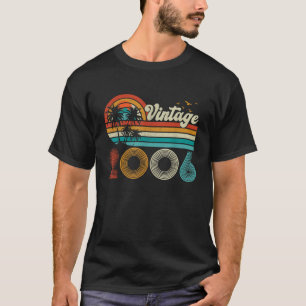 T-shirt Cadeau Vintage 2006 Hommes Femmes Classique 20 Ans