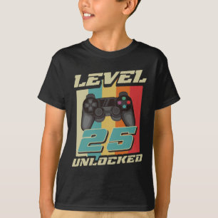 T-shirt Cadeau vintage 25e anniversaire Cadeau 25 ans Garç