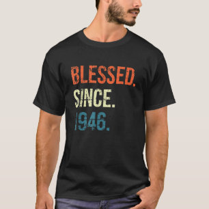 T-shirt Cadeau Vintage Classique 80 Ans Fait en 1946